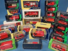 TWENTY SEVEN BOXED 1:43 SCALE ELIGOR EMERGENCY SERVICE VEHICLES