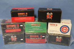 EIGHT BOXED CODE 3 COLLECTABLES FIRE ENGINES, 1:64 scale, all limited edition, to include Chicago,