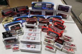 OVER FORTY BOXED EMERGENCY SERVICE VEHICLES, to include Eligor Man Pumper fire engine, 6 x