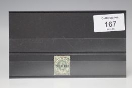 ZULULAND S.G. 10 1888 1/=, overprint on G.B, superb used