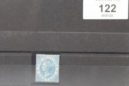S.G. 118 1867 2/= DULL BLUE, unused, without gum