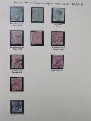 S.G. 164-9, mint and OV used, range of the 1880 set to 5d