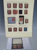 S.G. 37-42 1856 1d (28), 2d nicely written up