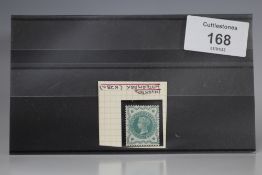 S.G. 213 Wi 1900 ½ d GREEN, watermark inverted, fine mint