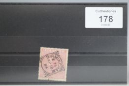 S.G. 134 1867 5/=, FU with Birmingham AP 18 84 boxed CDS