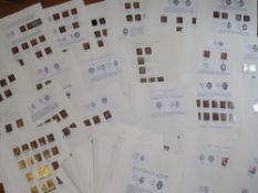 COLLECTION OF OVER 350 STAMPS, all QV, mainly 1d reds, all with London cancels, mainly good to fine,