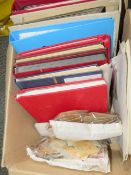1000's IN NINE BOOKS, POCKETS, LEAVES ETC., with useful G.B from imperf. 1d reds, Br Comm. inc.