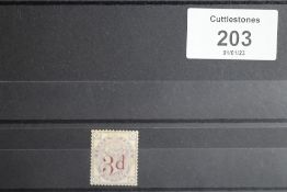 S.G. 159 1883 3d ON 3d LILAC, mint