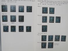 S.G. 45/47 1858 2d x 23, good to fine used