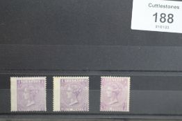 S.G. 197 AND 109, (plates 8 & 9), each fine mint, (S.G. £2,700)