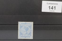S.G. 183 1883 10/= ULTRAMARINE, very fine, UN/M