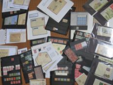 MANY 100's ON HAGNERS, LEAVES, CARDS ETC., with good range postage dues, railway company stamps and