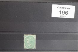 S.G. 90 1862 1/= GREEN, mint, (S.G £3200)