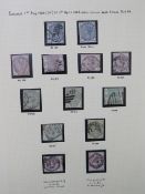 S.G. 187/96 1883 LILAC AND GREEN SET, mainly with surprising strong colours