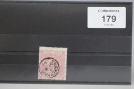 S.G. 127 1867 5/= ROSE, plate 2, FU, TWICKENHAM DE 8 82 CDS