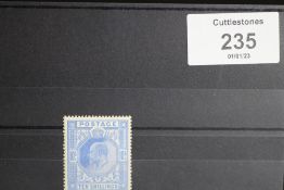 S.G. 265 KING EDWARD 10/=, fine mint