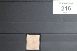 s.g. 151 1880 1/= ORANGE BROWN, plate 13, fine mint