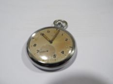 A MILITARY POCKET WATCH BY RELTA