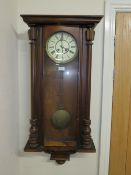 A LARGE TRADITIONAL VIENNA WALLCLOCK - PENDULUM