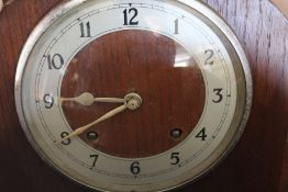 A TRAY OF FOUR ASSORTED CLOCKS