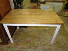 AN INDUSTRIAL STYLE BISTRO TABLE