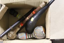 A 19TH CENTURY SOUTHERN AFRICAN SHPNA SOUTH AFRICAN ZULU BEADWORK GOURD, BEADED SOUTH AFRICAN ZULU