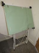 A VINTAGE DRAUGHTMANS DRAWING BOARD
