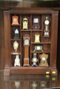 A NOVELTY MINIATURE CLOCK DISPLAY
