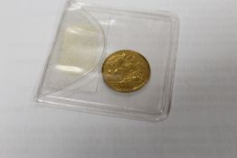 AN EDWARD VII HALF SOVEREIGN DATED 1903