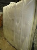 A MODERN SUPERKING SIZE ? BED WITH MATTRESS