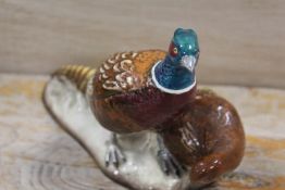 A BESWICK PHEASANT PAIR - MODEL 2078