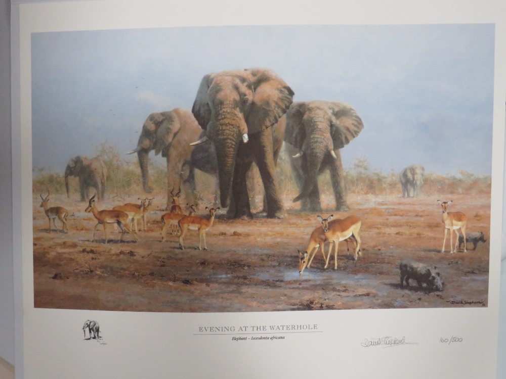 A BOXED DAVID SHEPHERD IN SOUTHERN AFRICA 'THE SAPPI SELECTION' OF SIGNED LIMITED EDITION PRINTS 160 - Image 4 of 7