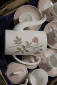 A TRAY OF SUSIE COOPER COFFEE WARE