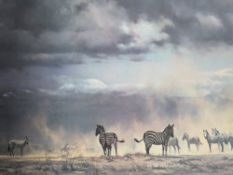 A COLLECTION OF SIGNED LIMITED EDITION DAVID SHEPHERD PRINTS, ALL BEING NUMBER 4 OF THEIR RESPECTIVE