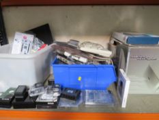 VARIOUS COMPUTER RELATED ITEMS TO INCLUDE STORAGE DEVICES, RAM MOTHERBOARD, PROCESSORS, GRAPHICS