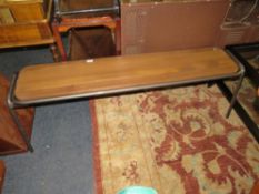 A MODERN INDUSTRIAL STYLE BENCH - 150 CM