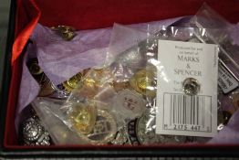 A COLLECTION OF STAFFORDSHIRE AMBULANCE SERVICE BADGES ETC