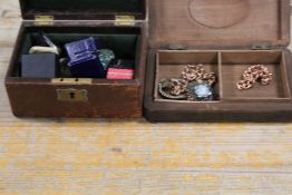 TWO BOXES AND CONTENTS TO INCLUDE BRACELETS