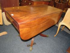 A 19TH CENTURY MAHOGANY PEMBROKE TABLE