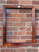 A LATE 20TH CENTURY MAPLE FRAME, frame W 5 cm, rebate 57 x 66 cm