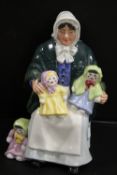 ROYAL DOULTON 'THE RAGDOLL SELLER' HN 2944