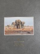 A BOXED DAVID SHEPHERD IN SOUTHERN AFRICA 'THE SAPPI SELECTION' OF SIGNED LIMITED EDITION PRINTS 160