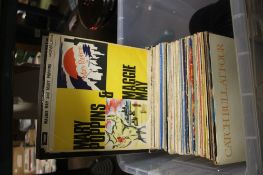 A LARGE QUANTITY OF LPS RECORDS TO INCLUDE EASY LISTENING, CLASSICAL, POP MUSIC TOGETHER WITH A