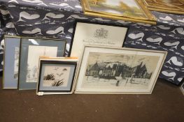 A COLLECTION OF ASSORTED PRINTS