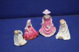 THREE ROYAL DOULTON FIGURES TO INCLUDE 