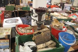 A EPERGNE TABLE CENTRE PIECE AND FITTING A/F