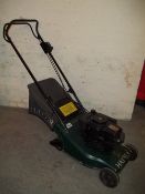 A HARRIER HAYTER PETROL LAWN MOWER