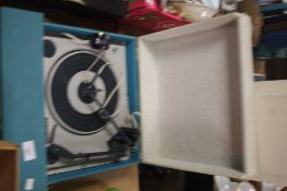 A VINTAGE FIDELITY RECORD PLAYER