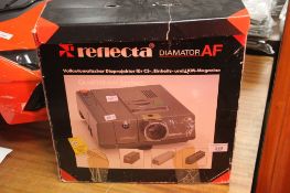 A BOXED REFLECTOR DIAMANTOR SLIDE PROJECTOR