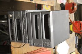 A DENON STACKING HI FI SYSTEM (NO SPEAKERS)